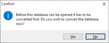 Confirm-Convert-Database